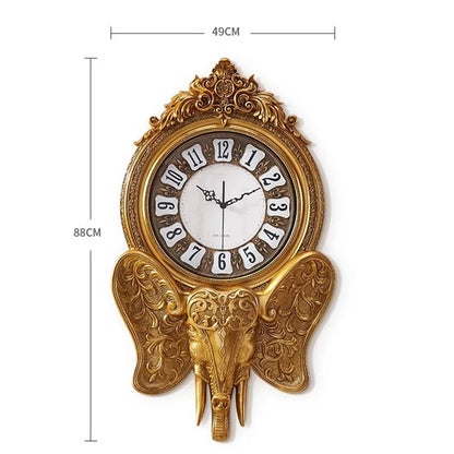 Advanced Sense Mute Wall Clocks Home Decor Gorgeous American Trendy Wall Clocks Decorarion High-end Reloj Pared Home Furniture