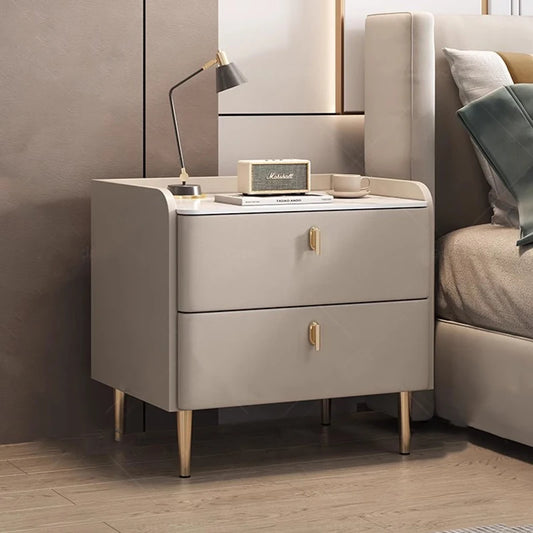 Aesthetic Storage Night Table Nordic Luxury Drawer Trendy Nightstand Italian Simple Cajones De Dormitorio Home Furniture