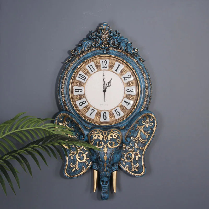 Advanced Sense Mute Wall Clocks Home Decor Gorgeous American Trendy Wall Clocks Decorarion High-end Reloj Pared Home Furniture